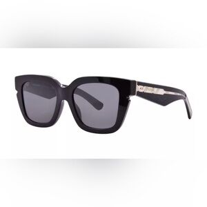 Burberry Black Sunglasses with Gold Accents / case included